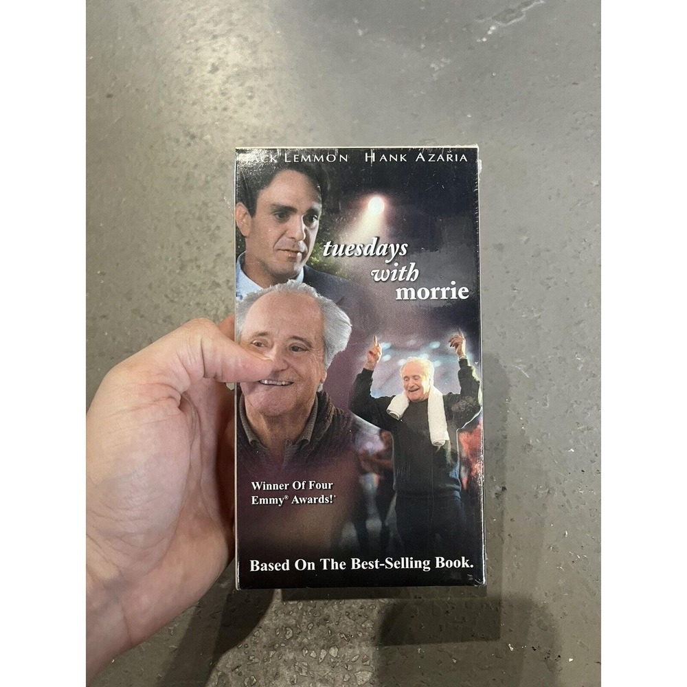 Tuesdays With Morrie (VHS, 2001, Jack Lemmon, Hank Azaria) Brand New Sealed